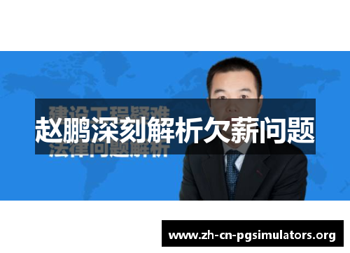 赵鹏深刻解析欠薪问题